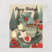 Cartes Pour Fêtes Annuelles Jolis bonbons de Noël  (Devant)