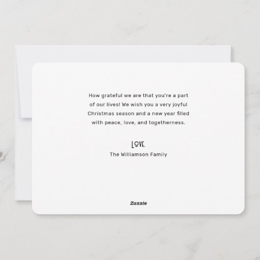 Cartes Pour Fêtes Annuelles Jolis gnomes Joyeux Noël Flocons de neige  (Dos)