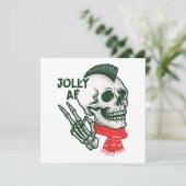 Cartes Pour Fêtes Annuelles Jolly AF (Debout devant)