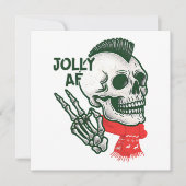 Cartes Pour Fêtes Annuelles Jolly AF (Devant)