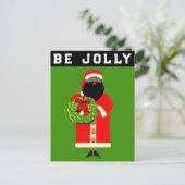 Cartes Pour Fêtes Annuelles Jolly Christmas (Debout devant)