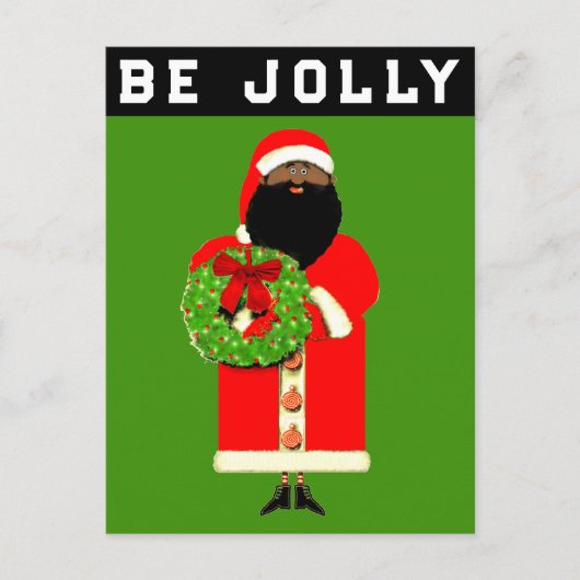 Cartes Pour Fêtes Annuelles Jolly Christmas (Devant)