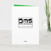 Cartes Pour Fêtes Annuelles jolly roger père Noël (Dos)