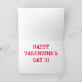 Cartes Pour Fêtes Annuelles Jolly roger Valentine (Intérieur)