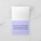 Cartes Pour Fêtes Annuelles Jonah and the Whale Rosh Hashanah Card (Intérieur)