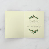 Cartes Pour Fêtes Annuelles Jongle dans son oeil Père Noël (Intérieur)