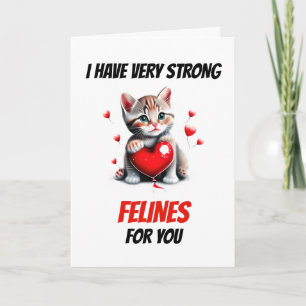 Cartes Pour Fêtes Annuelles Jote calico kitten felines fortes pour vous jeu de