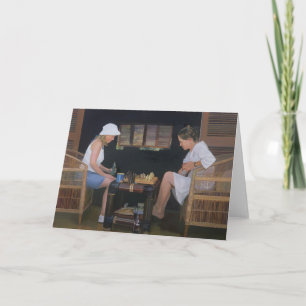 Cartes Pour Fêtes Annuelles Jouer aux échecs à Goldeneye