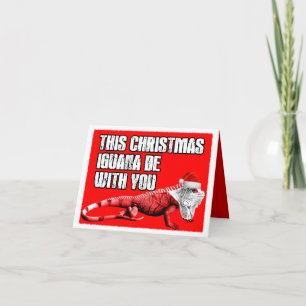 Cartes Pour Fêtes Annuelles Jouer drôle sur les mots