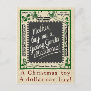 CARTES POUR FÊTES ANNUELLES JOUET DE NOËL "GOOSEY GANDER" EN CLAVIER