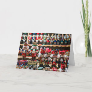 Cartes Pour Fêtes Annuelles Jouets à craquelins au marché de Noël autrichie
