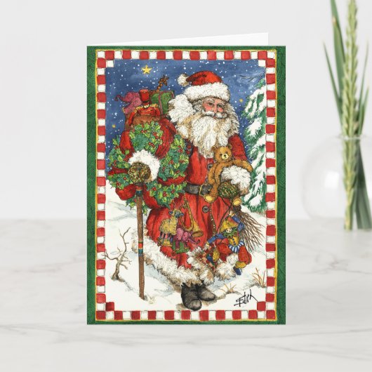 CARTES POUR FÊTES ANNUELLES JOUETS DE NOËL (Devant)