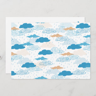 Cartes Pour Fêtes Annuelles Jour de la pluie