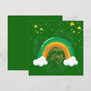 Cartes Pour Fêtes Annuelles Jour de la Saint-Patrick vert