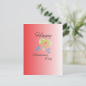 Cartes Pour Fêtes Annuelles Jour de la Saint Valentin (Debout devant)