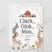 Cartes Pour Fêtes Annuelles Jour de la Valentines pour enfants (Devant)