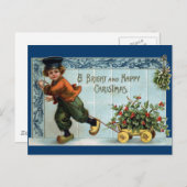 Cartes Pour Fêtes Annuelles Jour de Noël (Devant / Derrière)