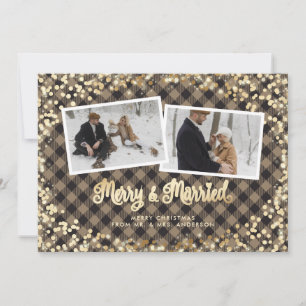 Cartes Pour Fêtes Annuelles Jour de Noël de la photo fraîchement mise en boute
