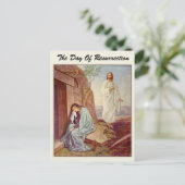 Cartes Pour Fêtes Annuelles Jour de résurrection de Pâques (Debout devant)