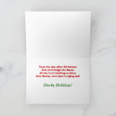 Cartes Pour Fêtes Annuelles Jour de spa ! (Intérieur)