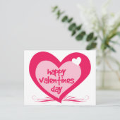 Cartes Pour Fêtes Annuelles Jour de Valentines heureux (Debout devant)