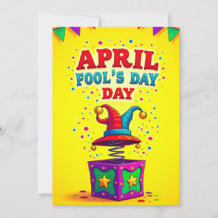 Cartes Pour Fêtes Annuelles Jour des Fools d'avril