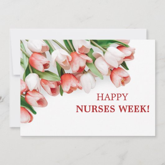 Cartes Pour Fêtes Annuelles Jour des infirmières et infirmiers heureux de l'en (Devant)