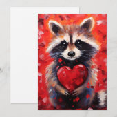 Cartes Pour Fêtes Annuelles Jour des Valentines (Devant / Derrière)