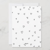 Cartes Pour Fêtes Annuelles Jour des Valentines de Pizza Mignonne (Dos)