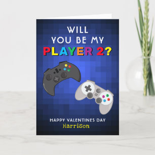 Cartes Pour Fêtes Annuelles Jour des Valentines personnalisées de Funny Gamer