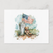 Cartes Pour Fêtes Annuelles Jour des vétérans (Devant)