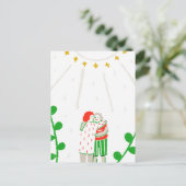 Cartes Pour Fêtes Annuelles Jour du câlin (Debout devant)