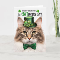 Jour du Chat de la Forêt Norvégienne Brown St CATr