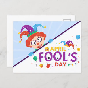 Cartes Pour Fêtes Annuelles Jour du fou d'avril