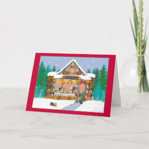 Cartes Pour Fêtes Annuelles Jour férié de Noël au Yorkshire Terrier