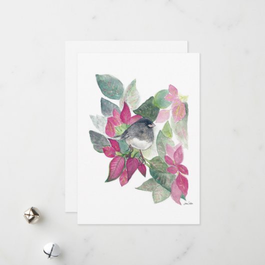 Cartes Pour Fêtes Annuelles Jour férié Junco (Devant/Arrière en situation)