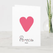 Cartes Pour Fêtes Annuelles Jour heureux du ` s de Valentine (Dos)