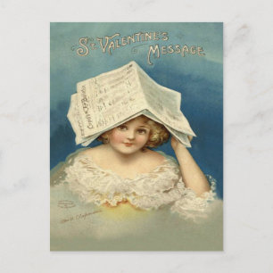 Cartes Pour Fêtes Annuelles Journal de la Saint-Valentin pour fille