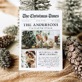 Cartes Pour Fêtes Annuelles Journal Unique Fun What A Year Photo Christmas