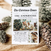 Cartes Pour Fêtes Annuelles Journal Unique Fun What A Year Photo Christmas