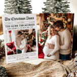 Cartes Pour Fêtes Annuelles Journal Unique Plus le Merrier Baby Christmas<br><div class="desc">Notre journal Unique Plus la Merrier Baby Christmas Holiday Card est la façon parfaite de partager vos nouvelles et souhaits de vacances joyeuses avec la famille et les amis! Stylisée comme un journal classique, cette carte capture les temps forts de votre année dans un format unique et charmant, avec un...</div>