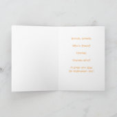 Cartes Pour Fêtes Annuelles Journée de blague Toc Toc 31 octobre Halloween (Intérieur)