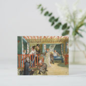 Cartes Pour Fêtes Annuelles Journée de célébration par Carl Larsson (Debout devant)