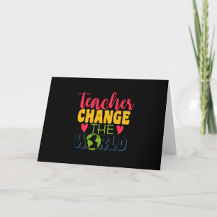 Cartes Pour Fêtes Annuelles Journée des enseignants, les enseignants changent