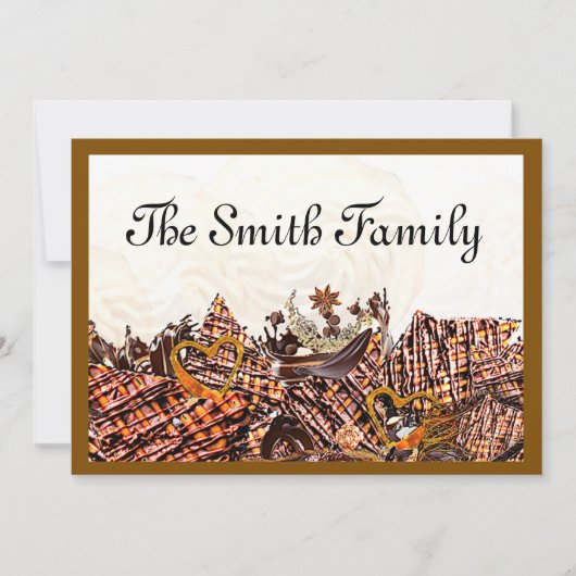 CARTES POUR FÊTES ANNUELLES JOURNÉE DU SOLEIL DOUCE ! :) (Devant)