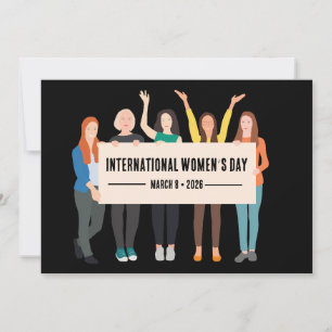 Cartes Pour Fêtes Annuelles Journée internationale de la femme