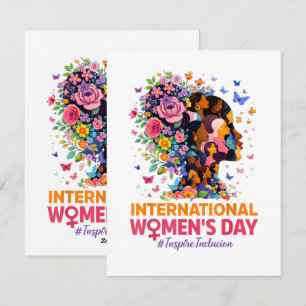 Cartes Pour Fêtes Annuelles Journée internationale des femmes