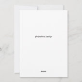 Cartes Pour Fêtes Annuelles Jours de la semaine (Dos)