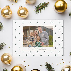 Cartes Pour Fêtes Annuelles Jours fériés de Noël de minuscules arbres