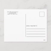 Cartes Pour Fêtes Annuelles Jours fériés de Noël de minuscules arbres (Dos)